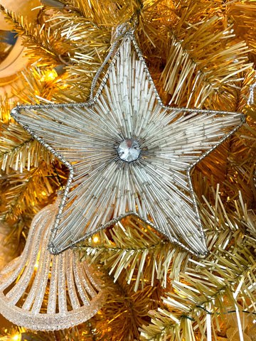 Silver Star Ornament