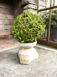 Rattan Moss Ball Ornament