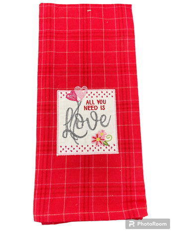 All You Need/Love Towel