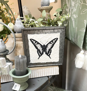 Metal Butterfly Print