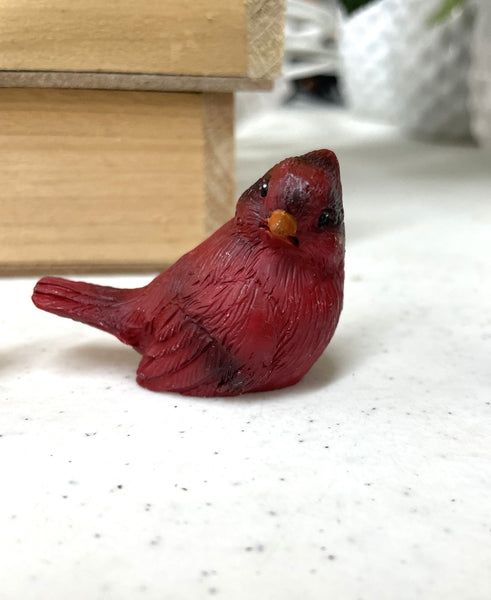 Red Resin Cardinal