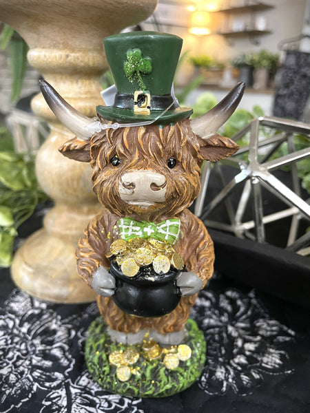 St Patty Day Poly Cows