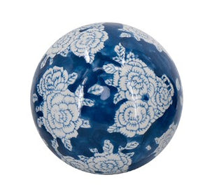 Decorative Blue/White Orbs