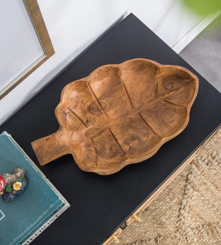 Teak Leaf Tray