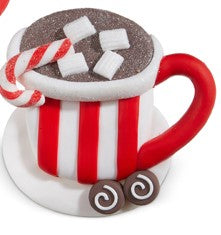 Hot Cocoa Mug Ornament TWO STYLES