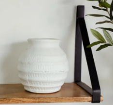 White Wash Vase