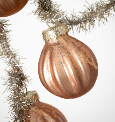 Vintage Ball & Tinsel Garland