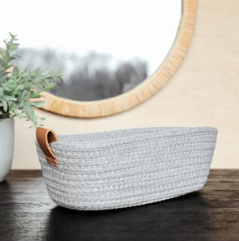 Small Grey Basket