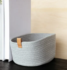 Large Grey Basket