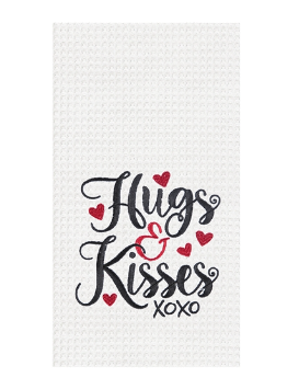 Hugs & Kisses Kitchen Towel