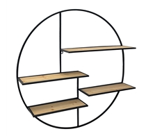 Multi-Level Round Shelf