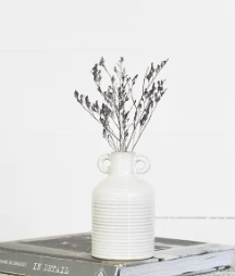 White Ceramic Jug Vase