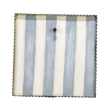 Baby Blue & White Striped Display Bd