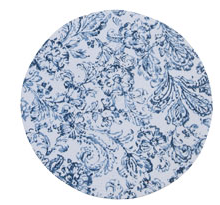 BOHEMIAN BLUE BRD PLACEMAT