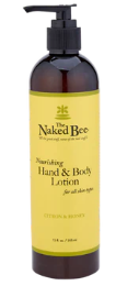 Naked Bee Lotion Orange - 12oz (multiple scents)