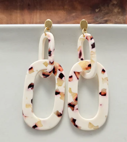 Chrissy Earrings - Terrazzo