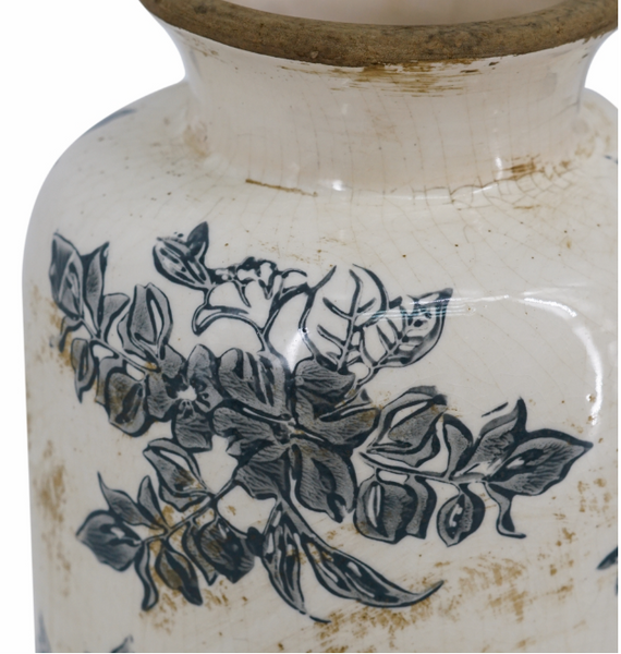 Vintage Inspired Flower Vase