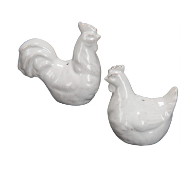 Rooster/Hen Pepper & Salt Shaker