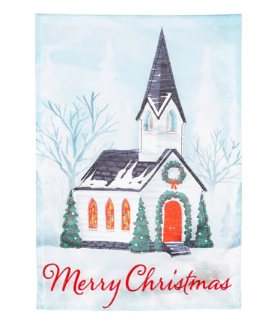 Winter Church Applique GF