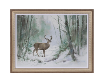 Deer in Forest Frame