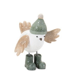 Winter Bird with Hat & Boots