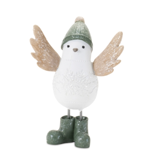 Winter Bird with Hat & Boots