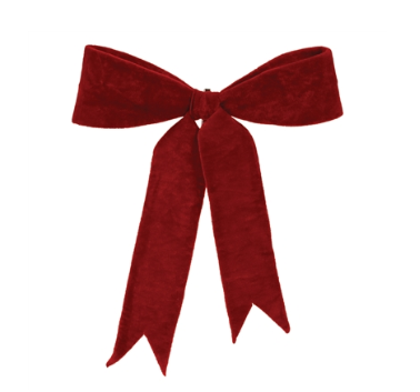 Red Bow - Polyester