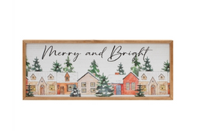 LED Merry & Bright Sign