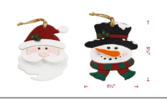 Christmas Heads Ornament