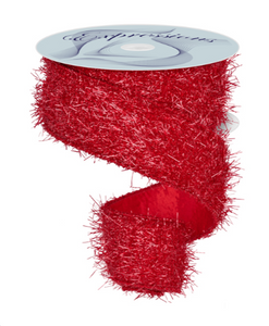 FUZZY TINSEL RIBBON