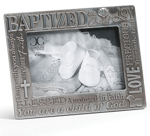 Baptism Word Frame