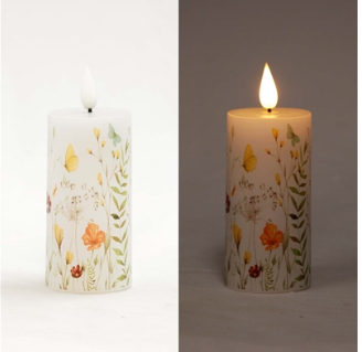 Wildflowers Votive LED Candle