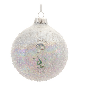 Iridescent Ball Ornament