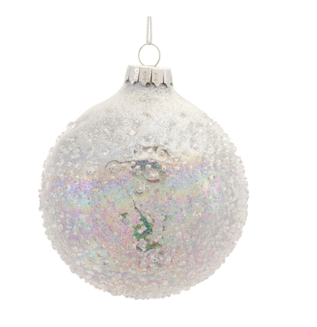 Iridescent Ball Ornament