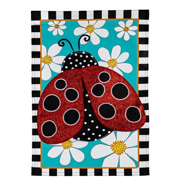 Ladybug with Daisies Outdoor Collection