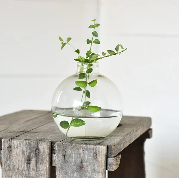 Glass Ball Vase