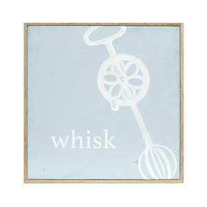 Framed Kitchen Utensil Print