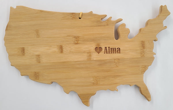 USA Bamboo Board (Multiple Missouri Towns)