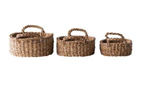 Woven Seagrass Basket