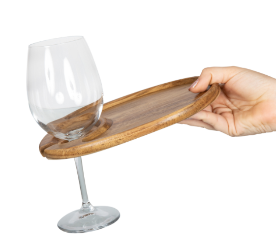 Wine Appetizer Plate Set