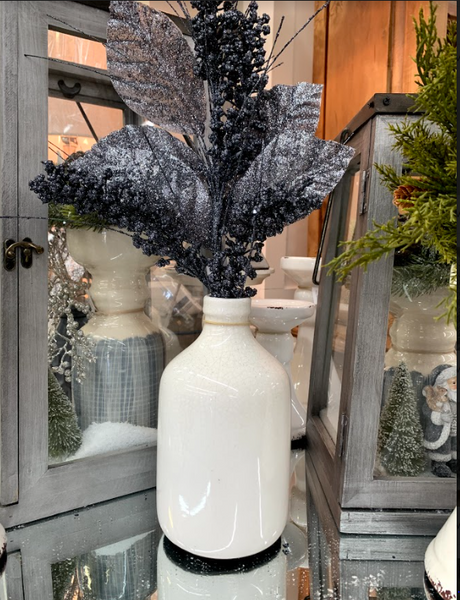 White Bottle Vase