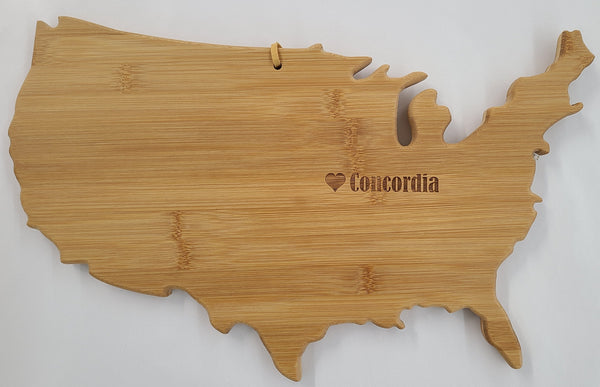 USA Bamboo Board (Multiple Missouri Towns)