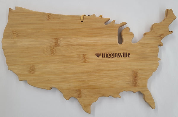 USA Bamboo Board (Multiple Missouri Towns)