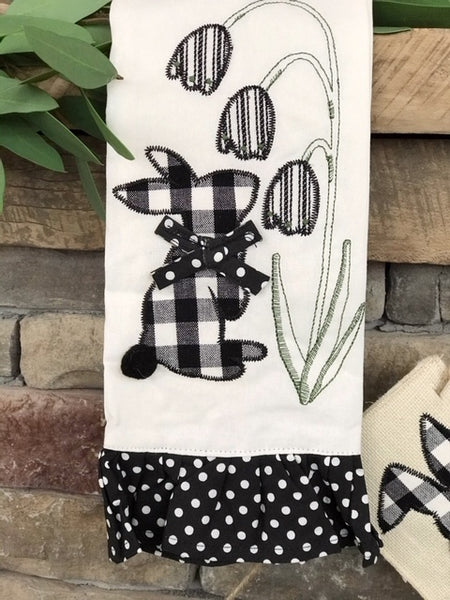 Cotton Tails Dish Towel