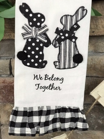 Cotton Tails Dish Towel