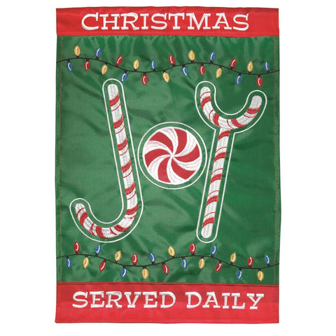 Christmas Joy Garden Flag