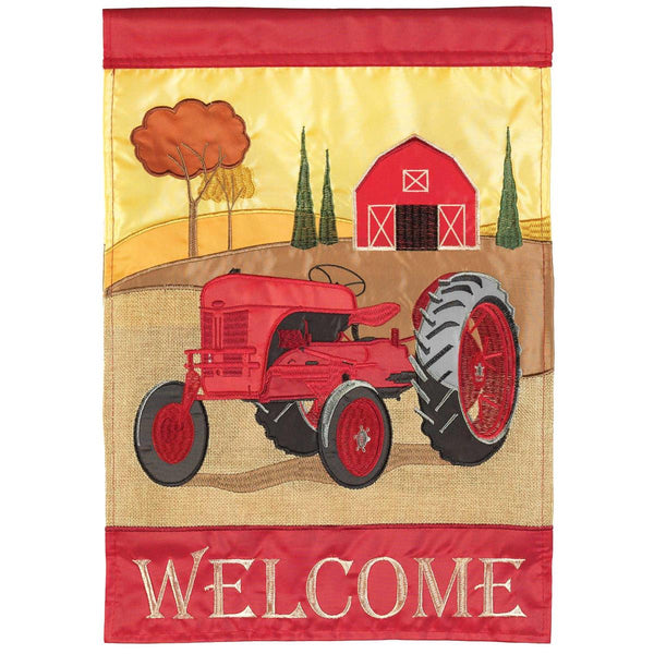 Welcome Red Tractor Outdoor Collection