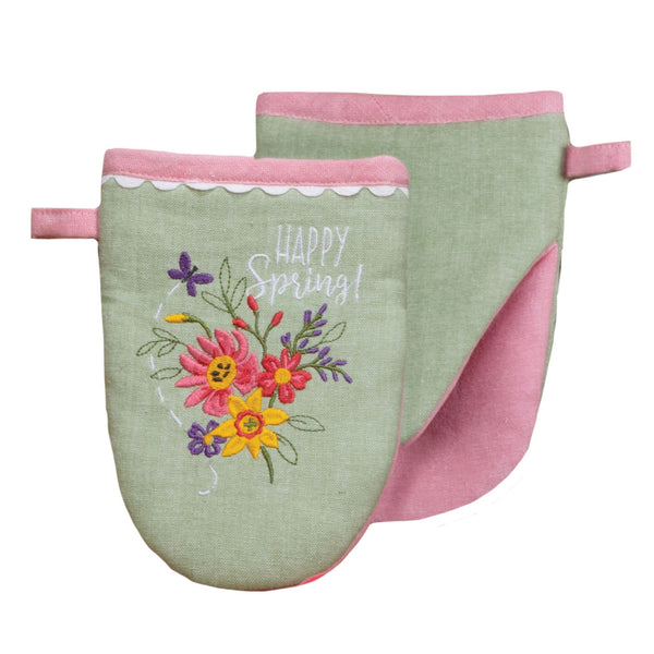 Spring Flower Kitchen Textile Collection