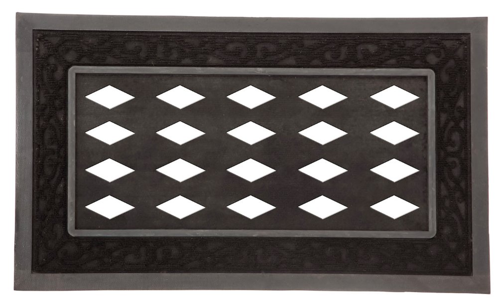 Black Scroll Mini Mat Tray