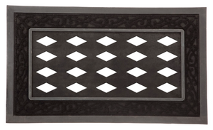 Black Scroll Mini Mat Tray